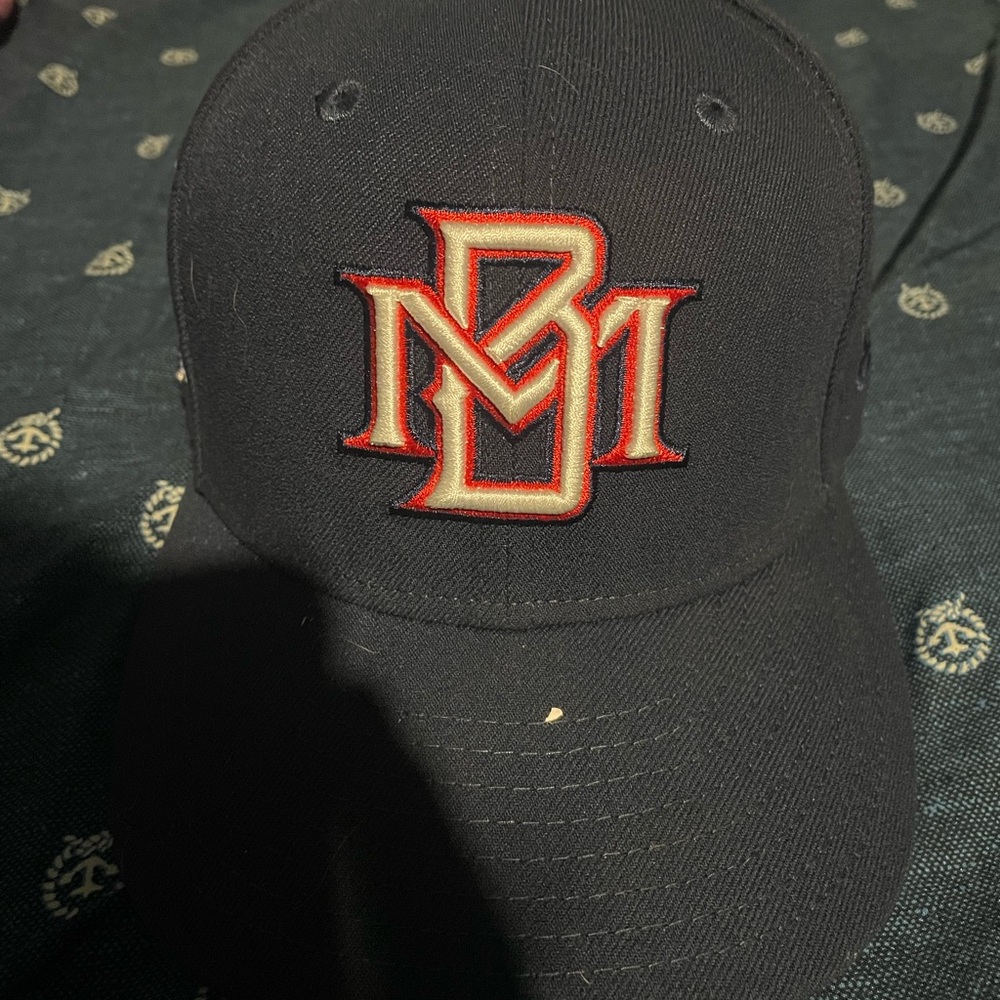 New Era Black Cap with Blue and Red All-Star Game Logo
